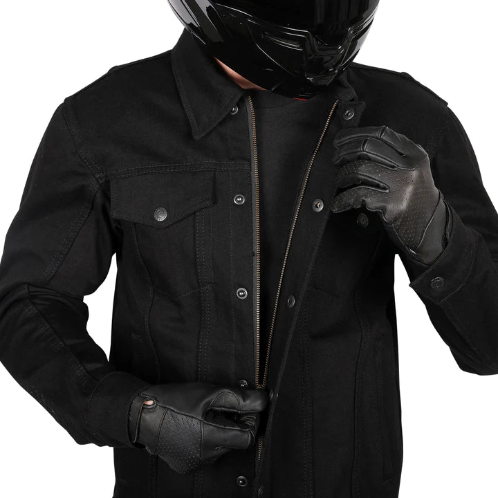 Thrashin Supply Highway v2 Denim Riding Jacket