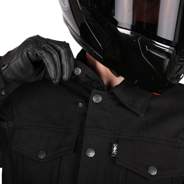 Thrashin Supply Highway v2 Denim Riding Jacket