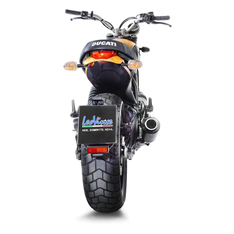 Leovince LV-10 Ducati 15202B Slip On Muffler Black